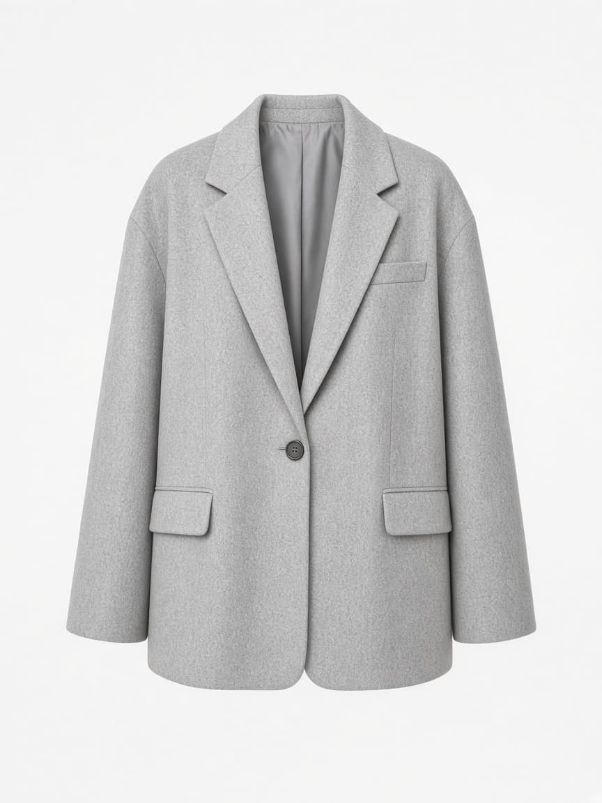 Oversized Power Blazer