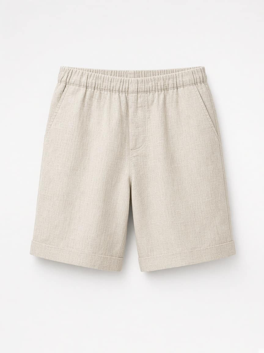 Linen Casual Shorts
