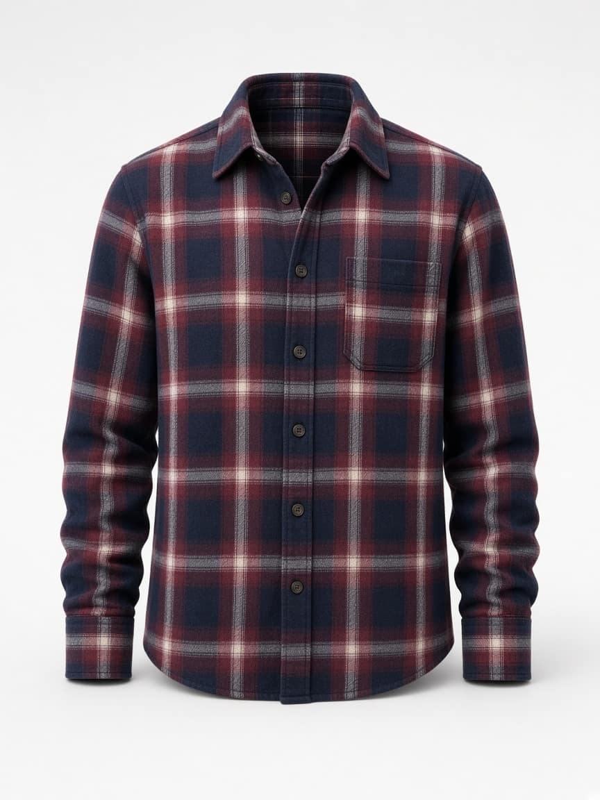 Plaid Flannel Shirt
