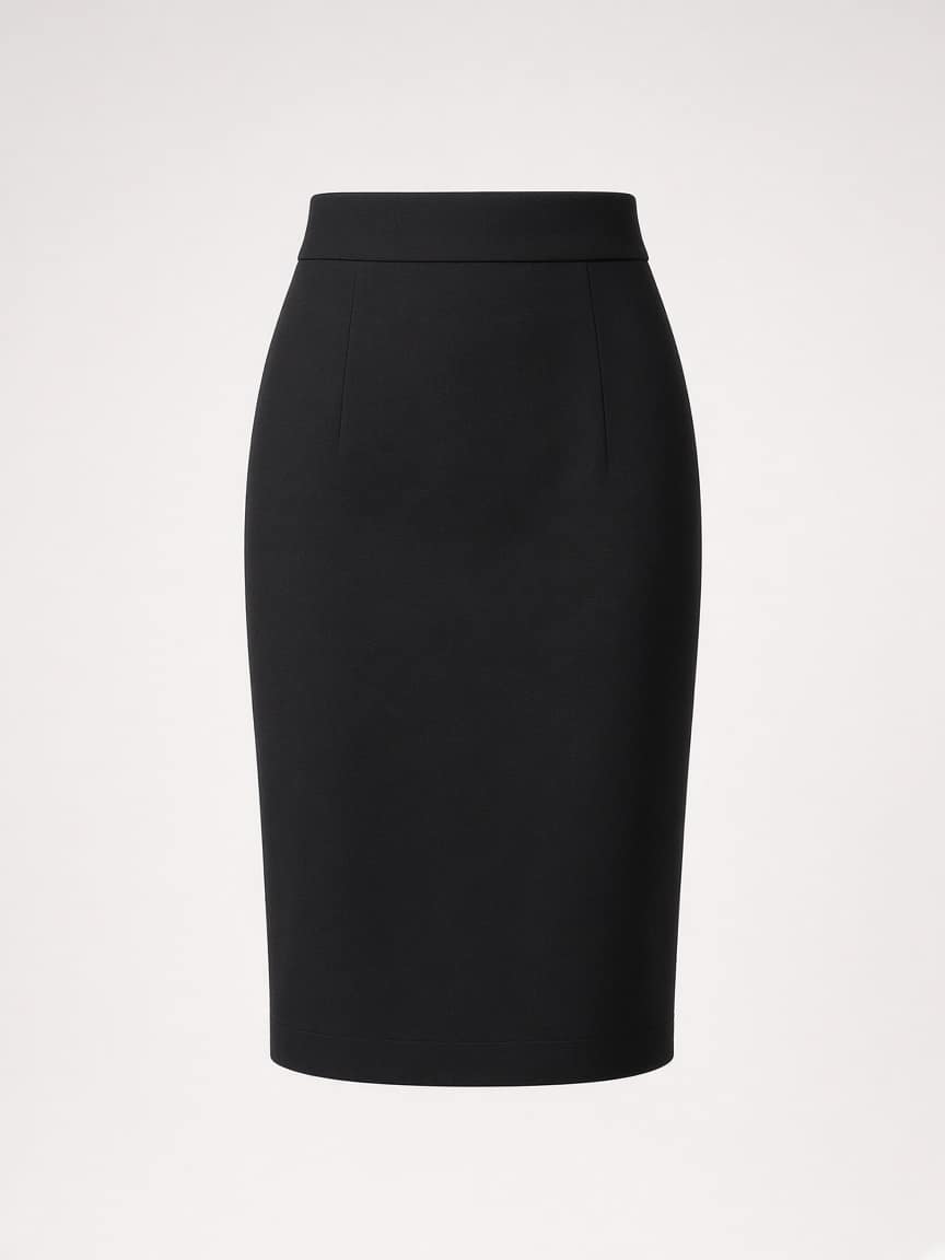 High-Waist Pencil Skirt