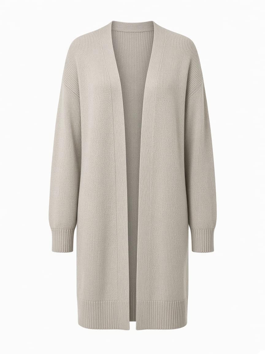 Longline Knit Cardigan