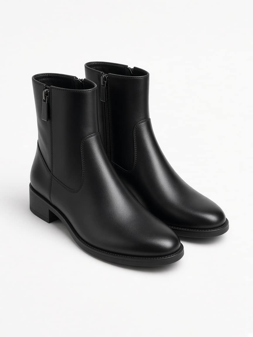 Leather Ankle Boots
