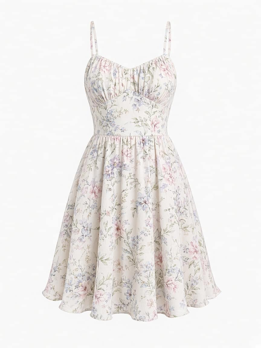 Meadow Sundress with Flare Skirt