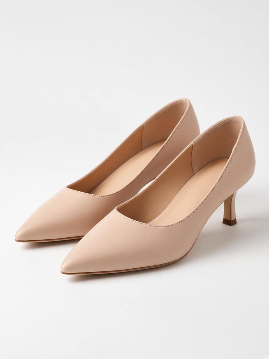 Pointed Toe Slip-On Mules