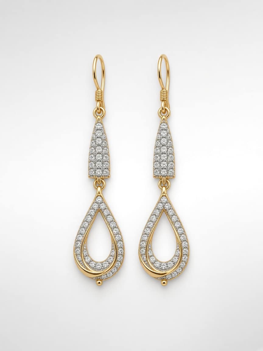 Statement Drop Earrings