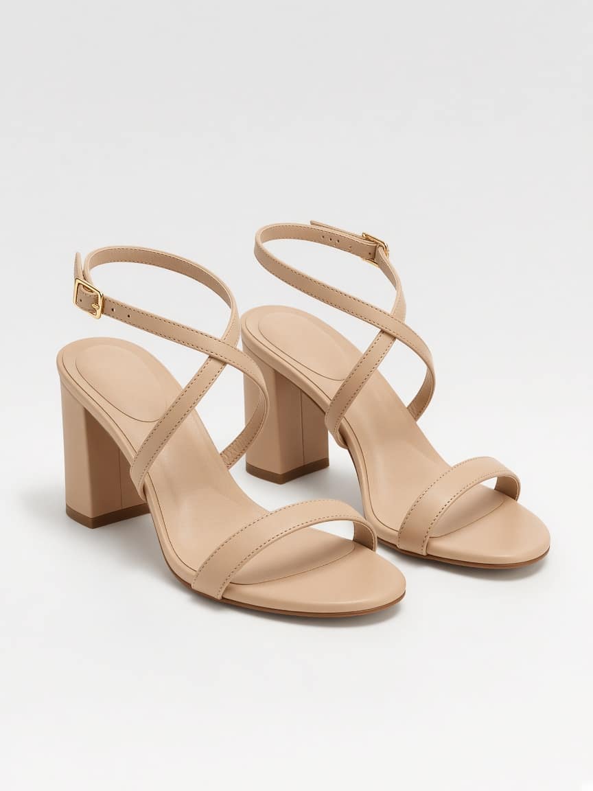Strappy Heeled Sandals