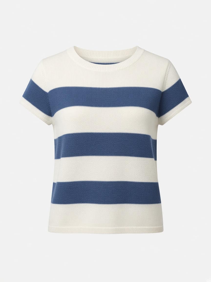 Nautical Stripe Knit Top