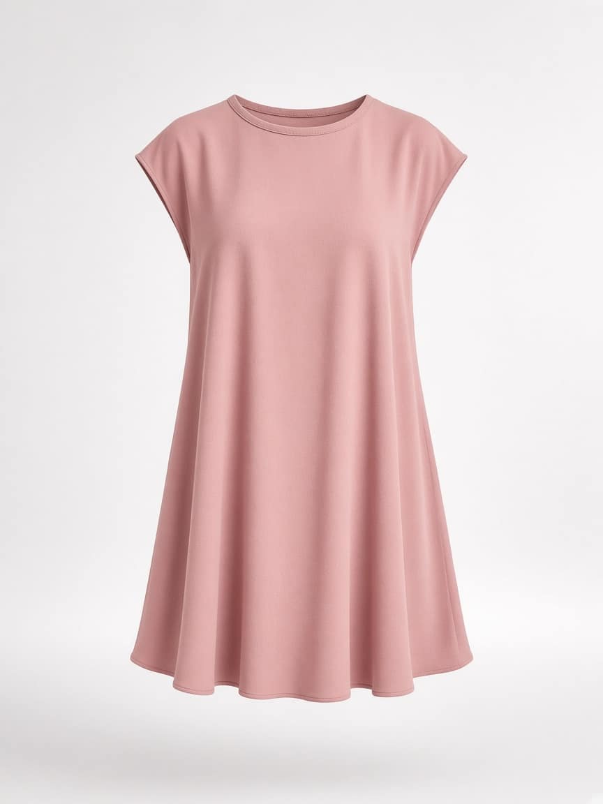 Trapeze Flare Mini Dress