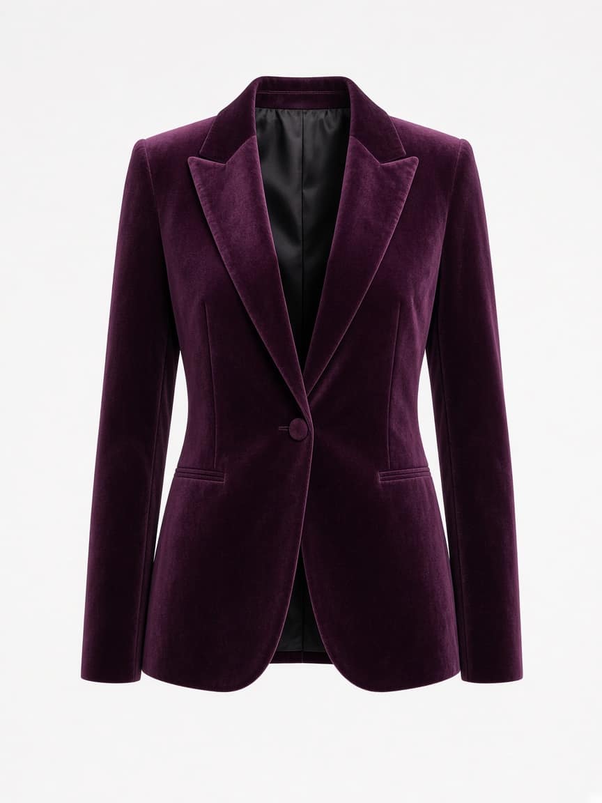 Velvet Statement Blazer